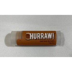 Hurraw! Root Beer Lip Balm .17oz 4.8g Organic Vegan Natural Balm Whitefish MT